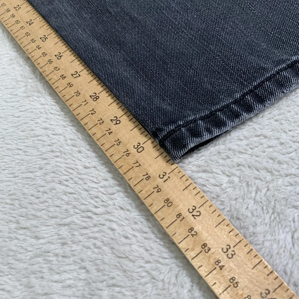Vintage Levis 501 Jeans Mens 38x32 Gray Medium Wash Straight Cotton Button Fly